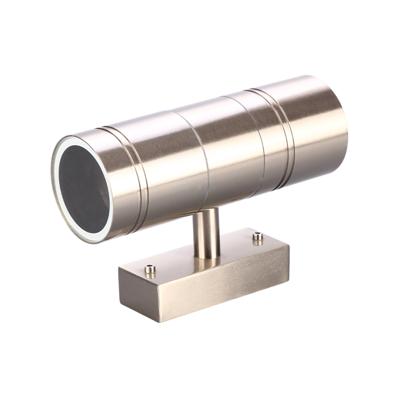Stainless Steel Horizontal Twin GU10 Outdoor Spot Light