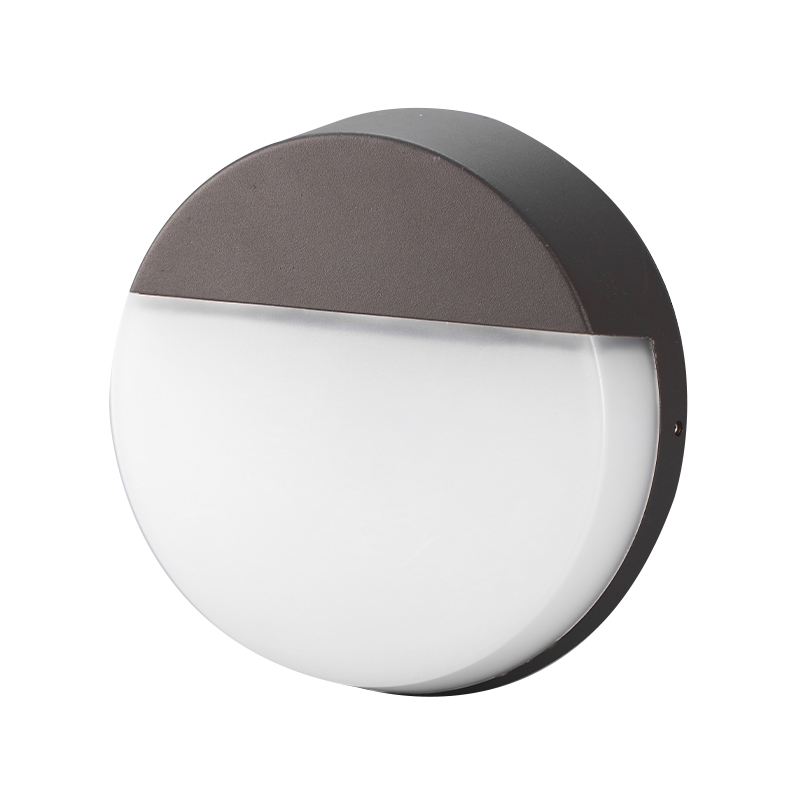 Half Hood Round LED Garden Wall Light Half Hood Round LED Garden Wall Light