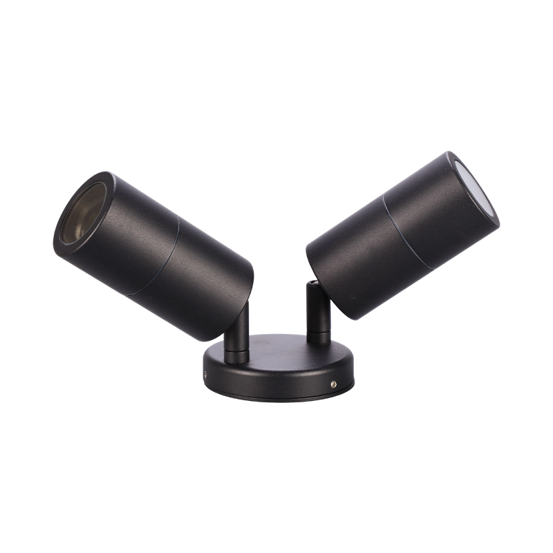 Twin Adjustable Head GU10 Outdoor Spot Light