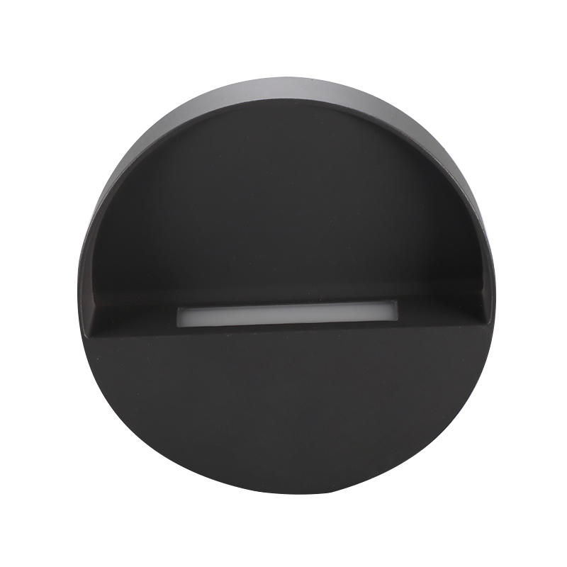Round Disc Slot LED Garden Wall Light Round Disc Slot LED Garden Wall Light