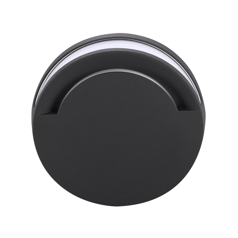 Round Halo Up Light LED Garden Wall Light Round Halo Up Light LED Garden Wall Light