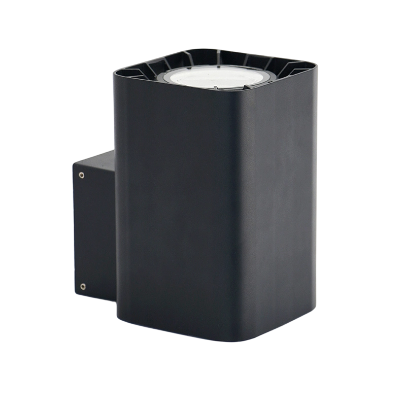 Square Finned Single LED Outdoor Spot Light Square Finned Single LED Outdoor Spot Light