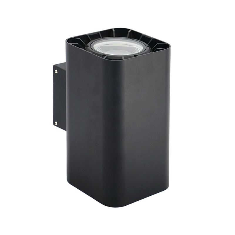Square Finned Up Down LED Outdoor Spot Light Square Finned Up Down LED Outdoor Spot Light