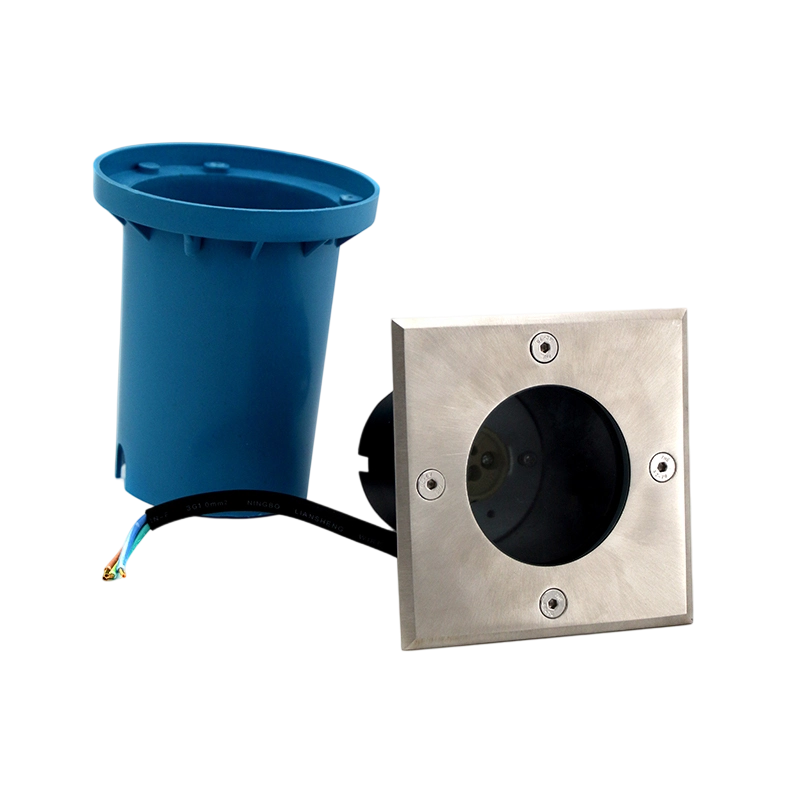 Square Stainless Steel Cover 3W LED Inground Light